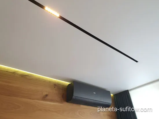 floating ceiling in the living room