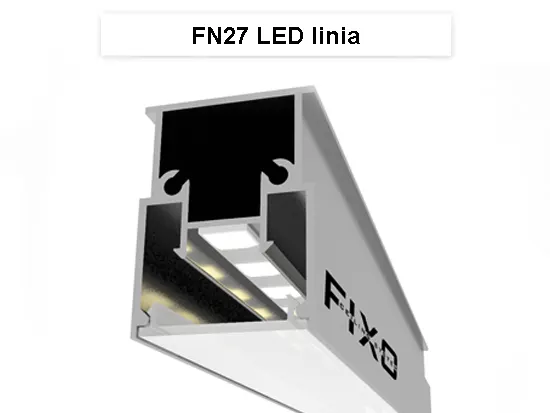 profil linia LED do sufitu FN27